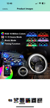 Load image into Gallery viewer, 7 inch Jeep color changing halo headlights + fog lights
