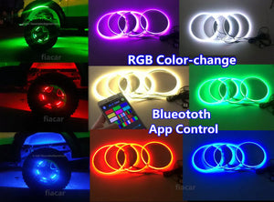 Dual-Row RGB Wheel Light Kit
